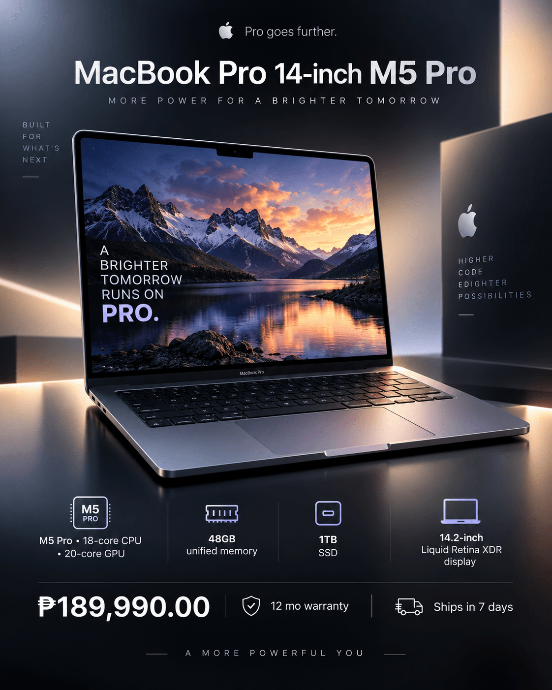 MacBook Pro 14-inch M5 Pro