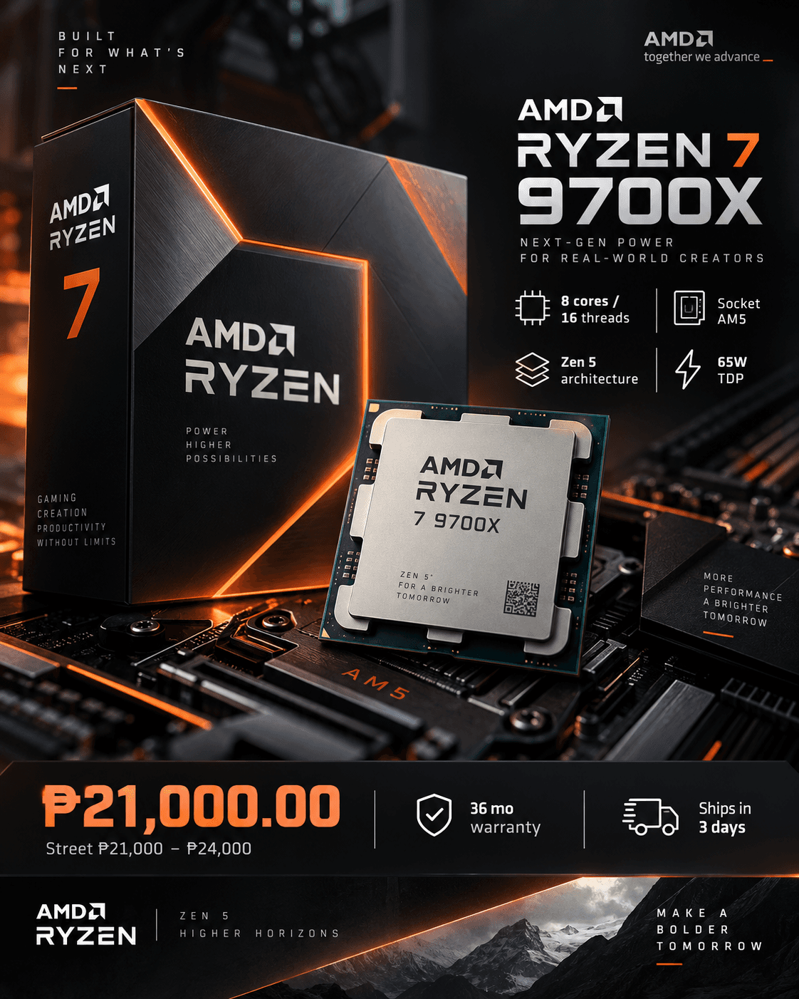 AMD Ryzen 7 9700X