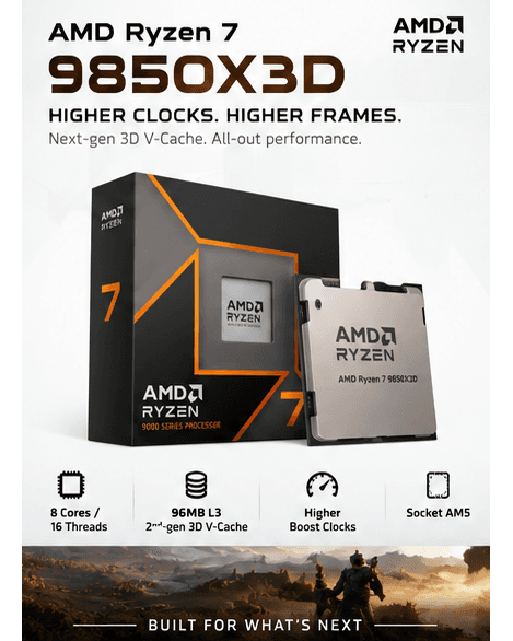 AMD Ryzen 7 9850X3D