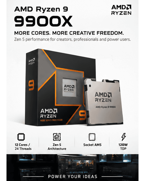 AMD Ryzen 9 9900X